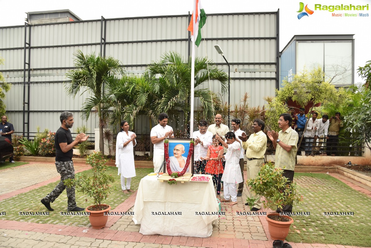 Independence Day Celebrations at Geetha Arts Office