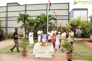 Geetha Arts Flag Hoisting