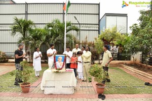 Geetha Arts Flag Hoisting