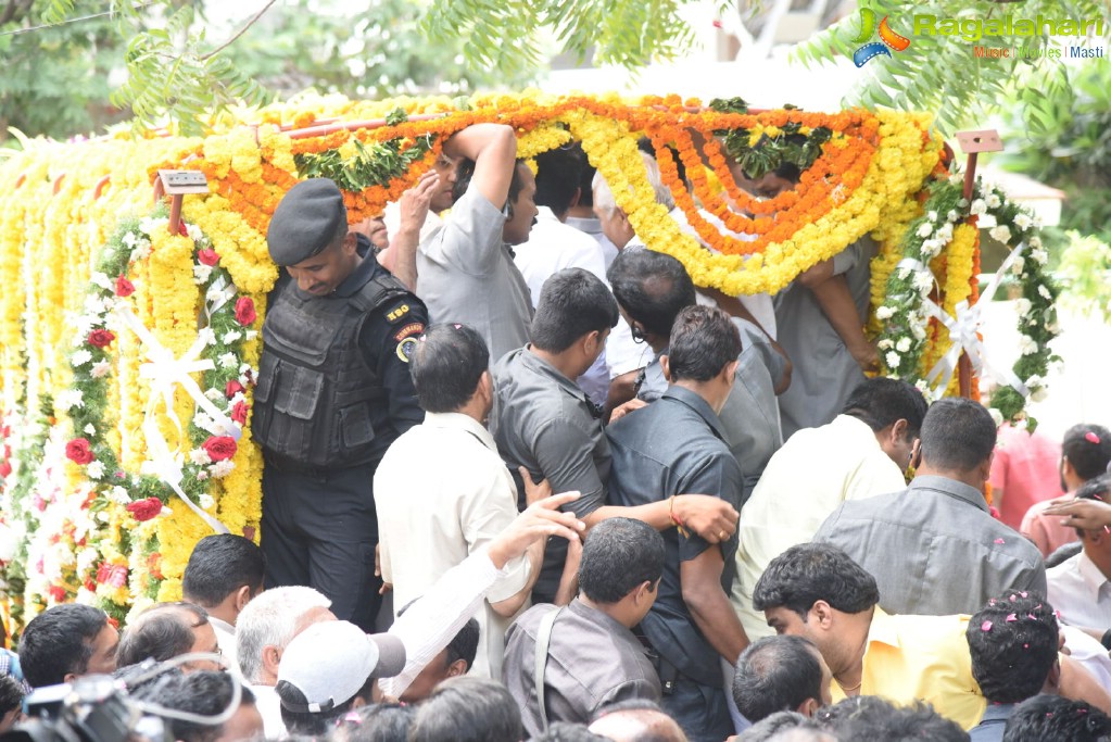 Last rites of Nandamuri Harikrishna