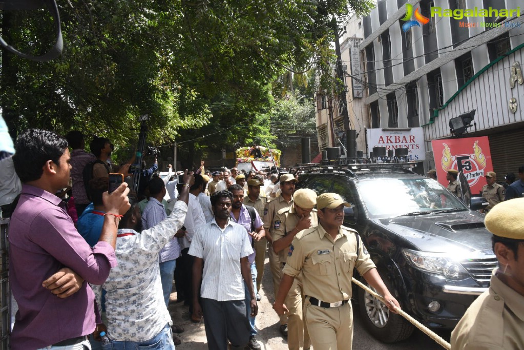 Last rites of Nandamuri Harikrishna