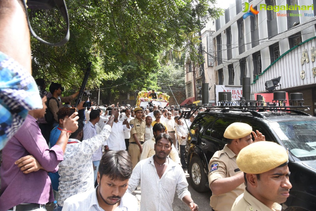 Last rites of Nandamuri Harikrishna