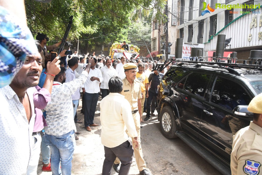 Last rites of Nandamuri Harikrishna