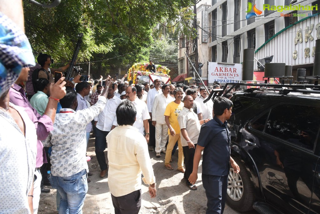 Last rites of Nandamuri Harikrishna