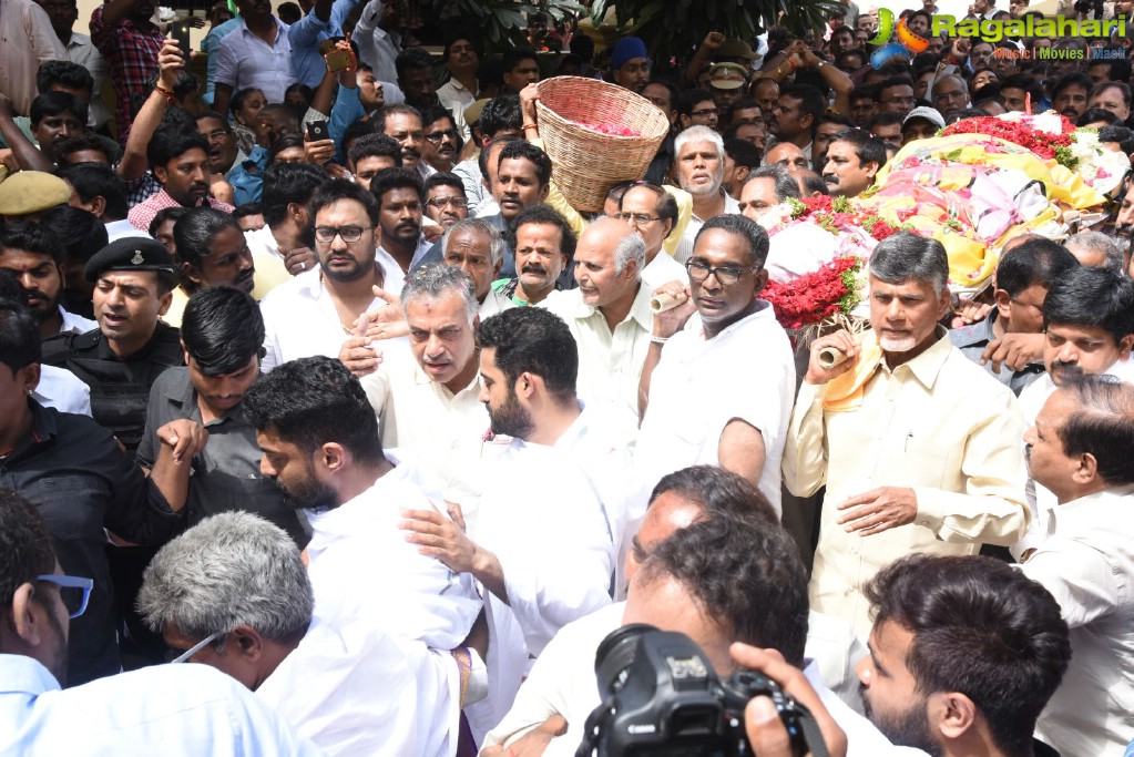 Last rites of Nandamuri Harikrishna