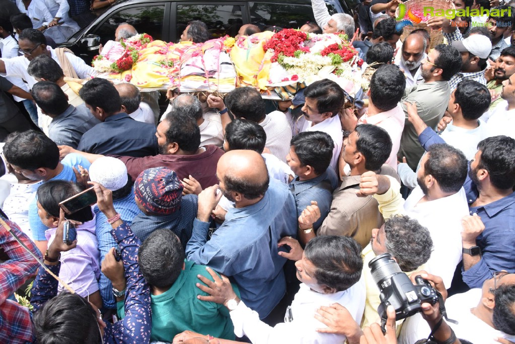 Last rites of Nandamuri Harikrishna