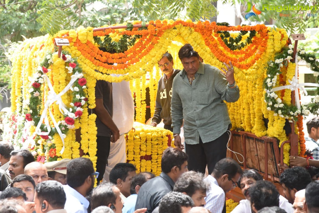 Last rites of Nandamuri Harikrishna