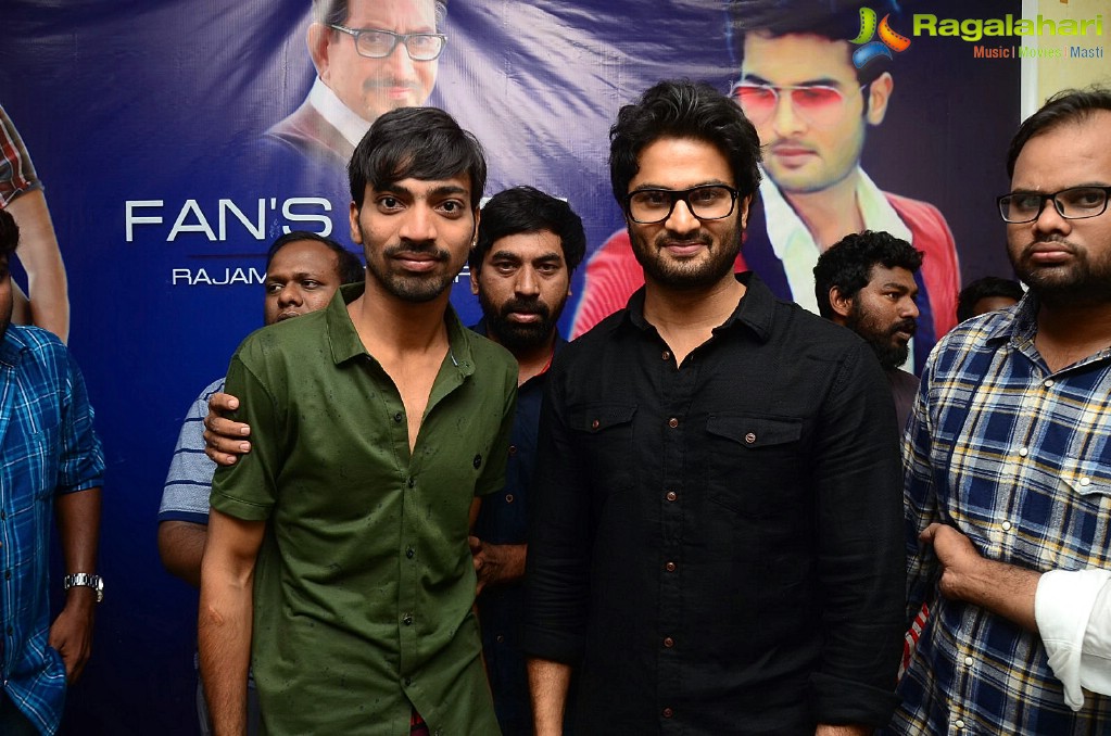 Sudheer Babu Fans Meet and Rally in Rajahmundry