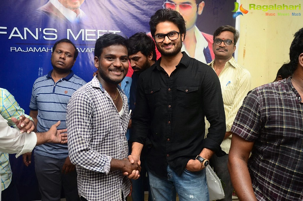 Sudheer Babu Fans Meet and Rally in Rajahmundry