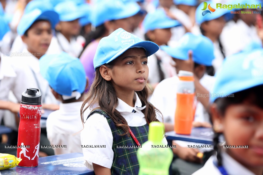 Distribution of 2802 School Benches for Govt Schools at G. Narayanamma Institute of Technology & Science, Hyderabad