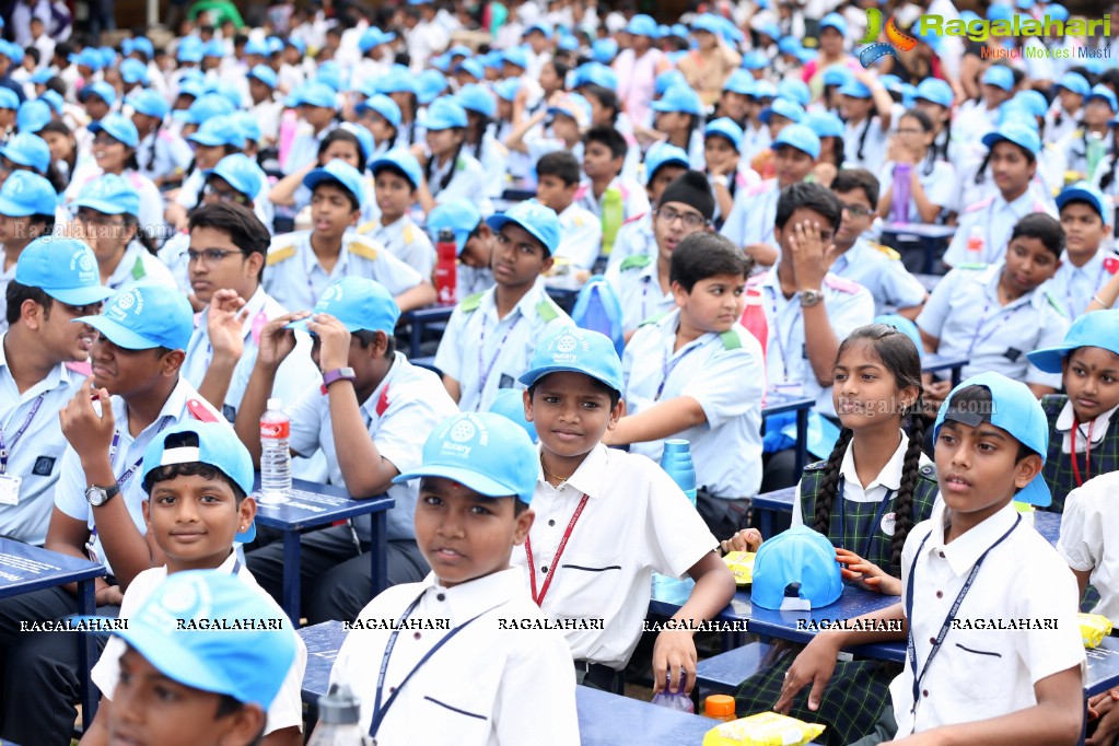 Distribution of 2802 School Benches for Govt Schools at G. Narayanamma Institute of Technology & Science, Hyderabad