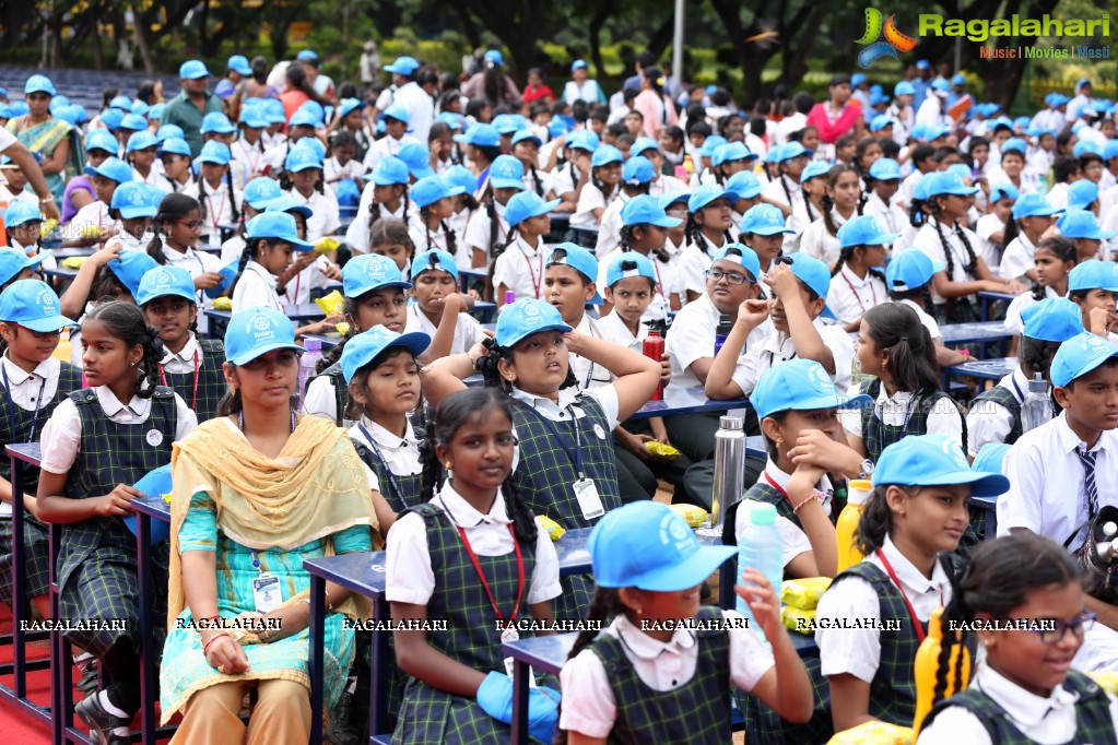 Distribution of 2802 School Benches for Govt Schools at G. Narayanamma Institute of Technology & Science, Hyderabad