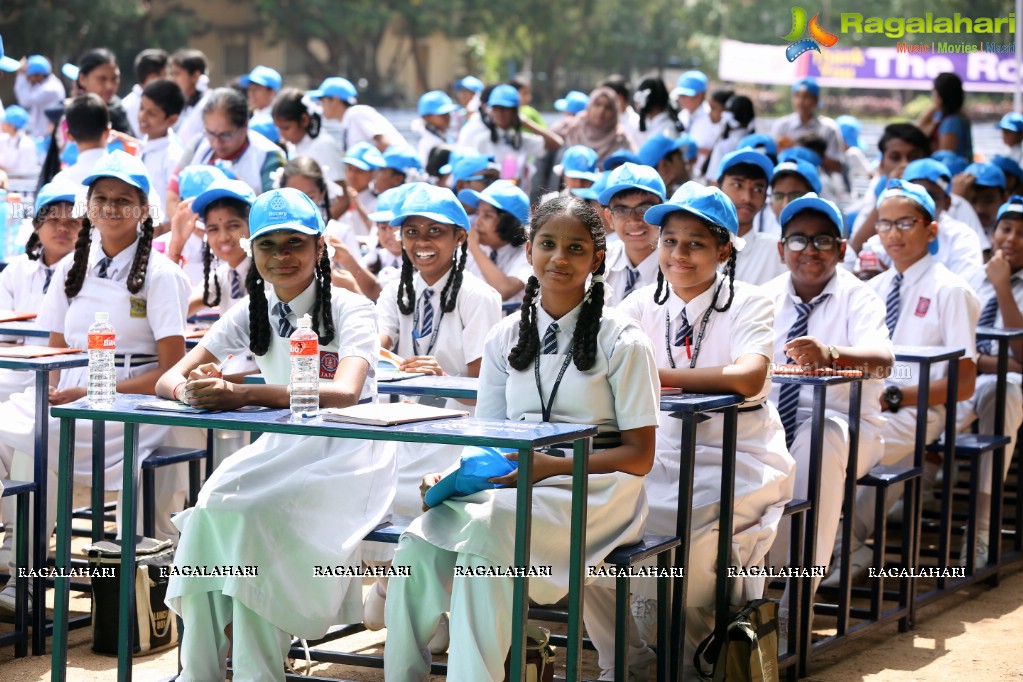 Distribution of 2802 School Benches for Govt Schools at G. Narayanamma Institute of Technology & Science, Hyderabad