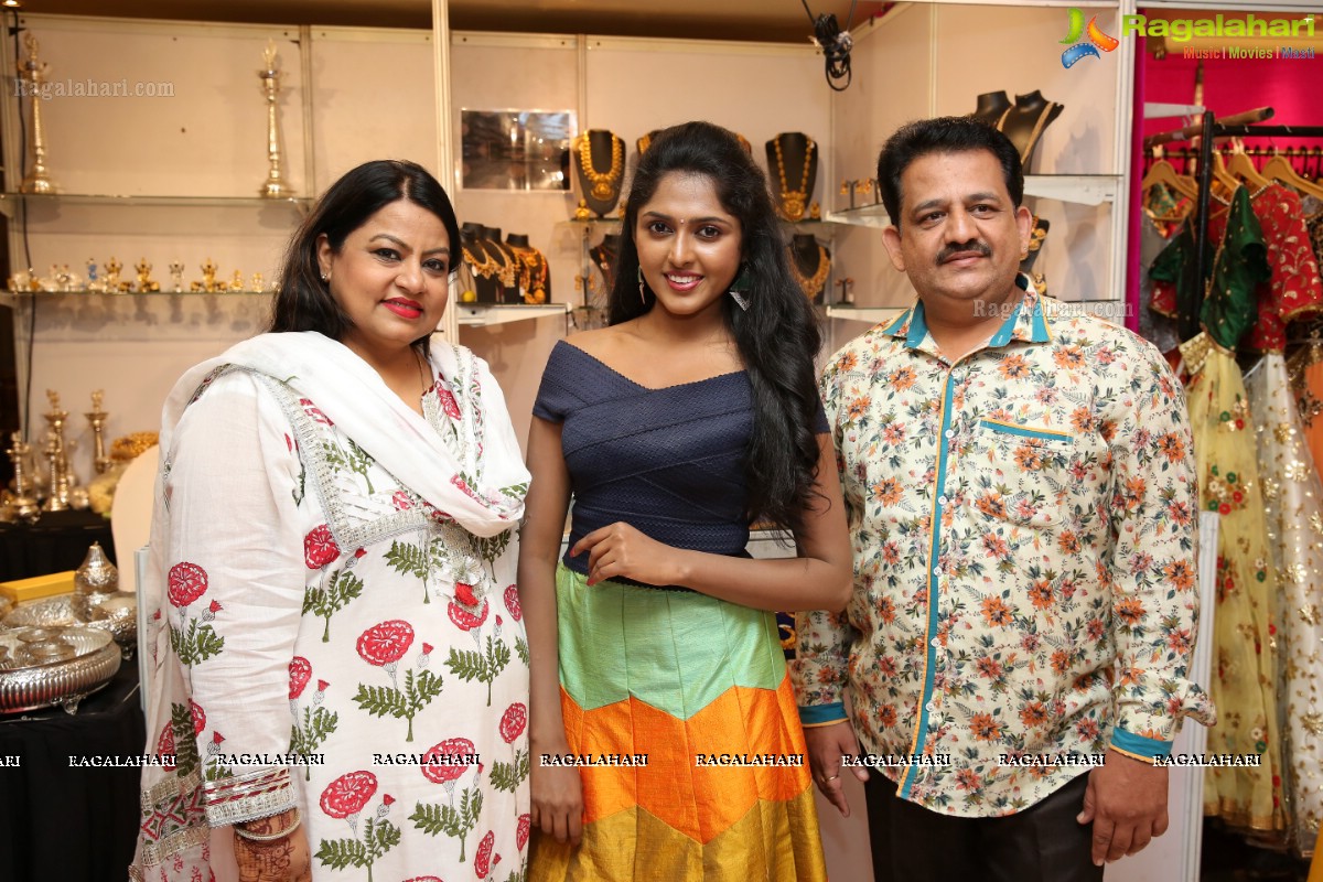 Charishma Shreekar Launches Akritti Exhibition & Sale at Taj Krishna