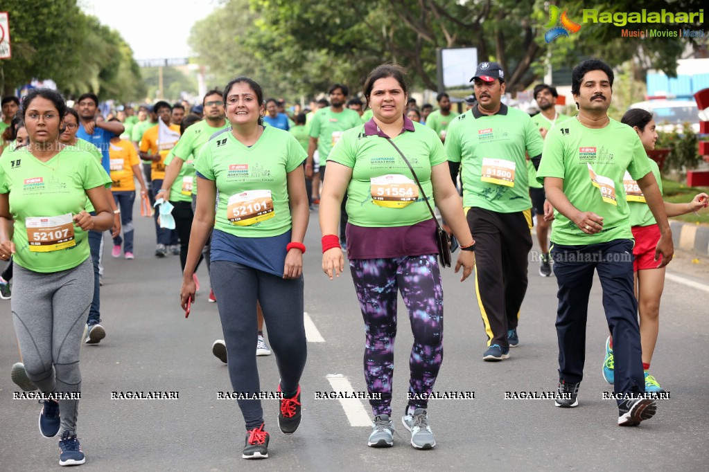 IT Secretary Jayesh Ranjan flags off 5K Fun Run - Airtel Hyderabad Marathon 