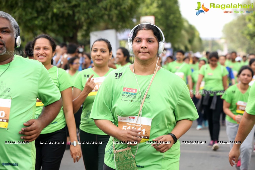 IT Secretary Jayesh Ranjan flags off 5K Fun Run - Airtel Hyderabad Marathon 