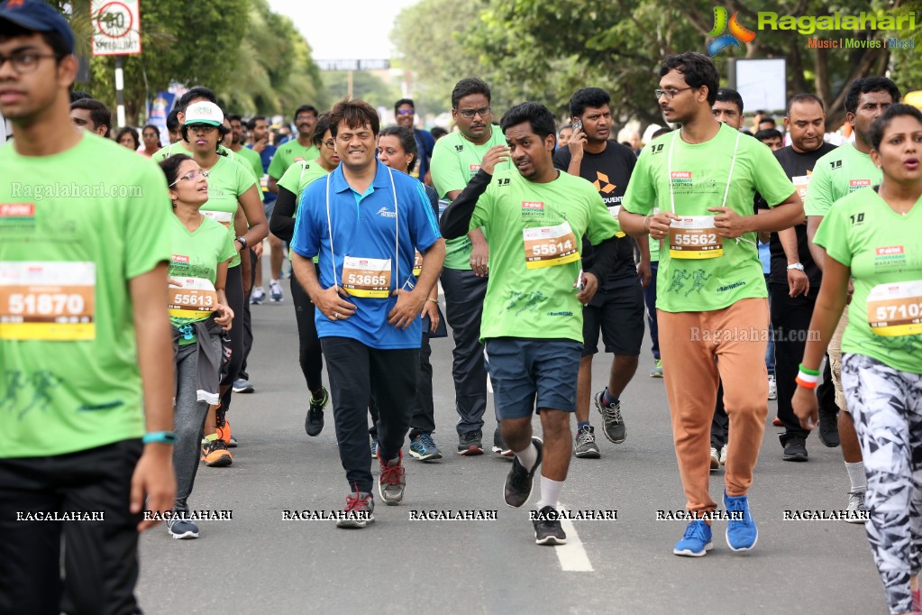 IT Secretary Jayesh Ranjan flags off 5K Fun Run - Airtel Hyderabad Marathon 