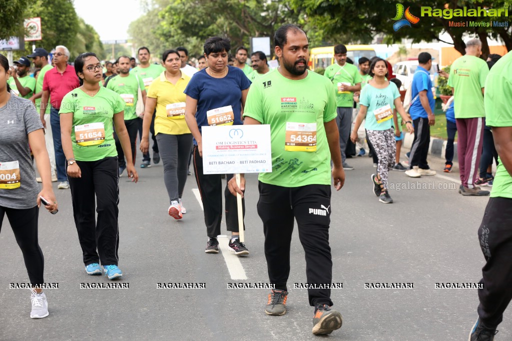 IT Secretary Jayesh Ranjan flags off 5K Fun Run - Airtel Hyderabad Marathon 