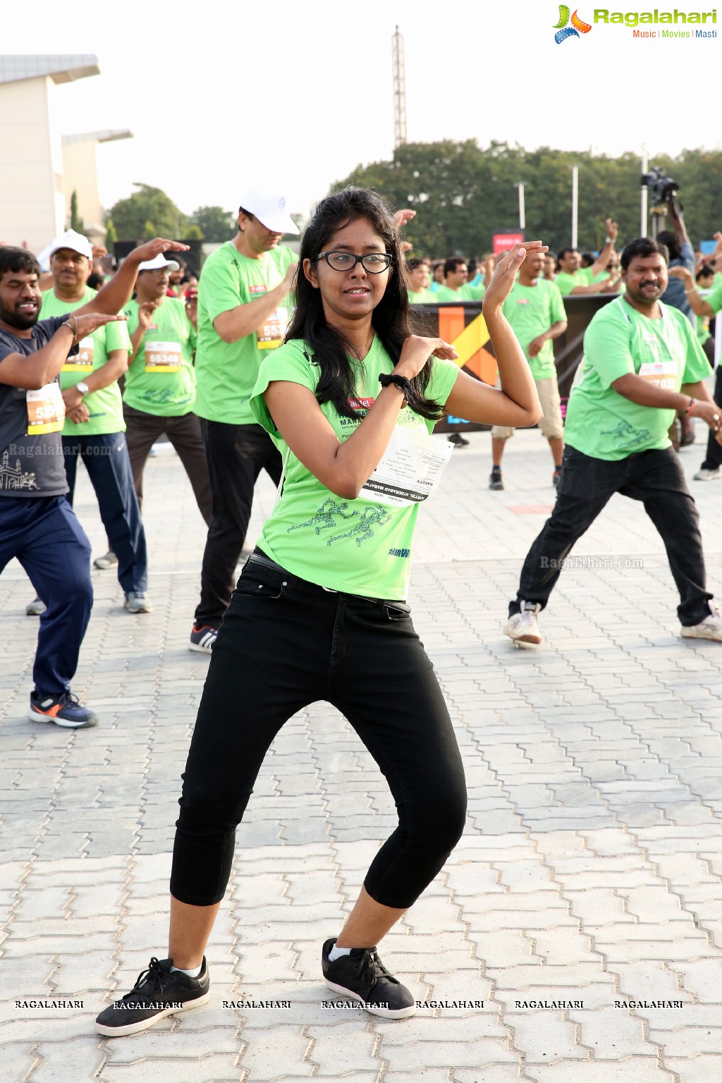 IT Secretary Jayesh Ranjan flags off 5K Fun Run - Airtel Hyderabad Marathon 