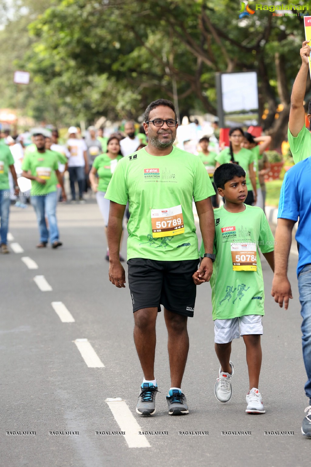 IT Secretary Jayesh Ranjan flags off 5K Fun Run - Airtel Hyderabad Marathon 