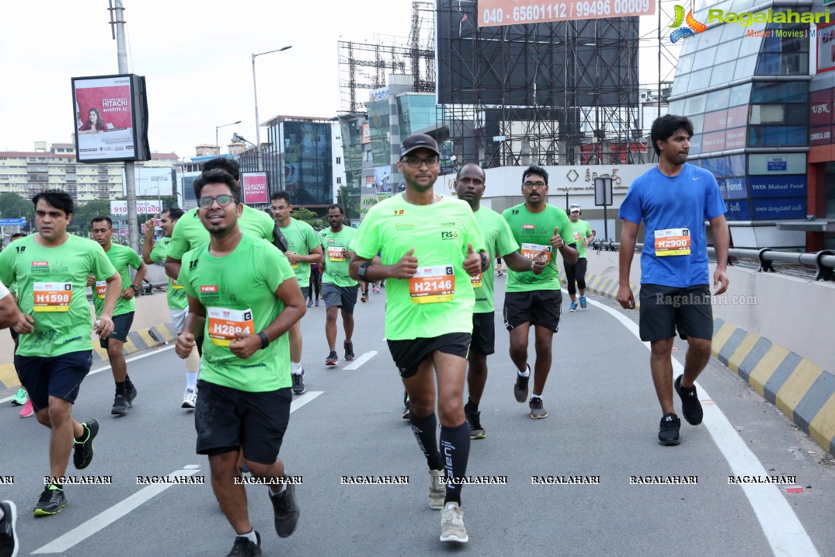 Airtel Hyderabad Marathon 2018 - FM, HM, 10K Run