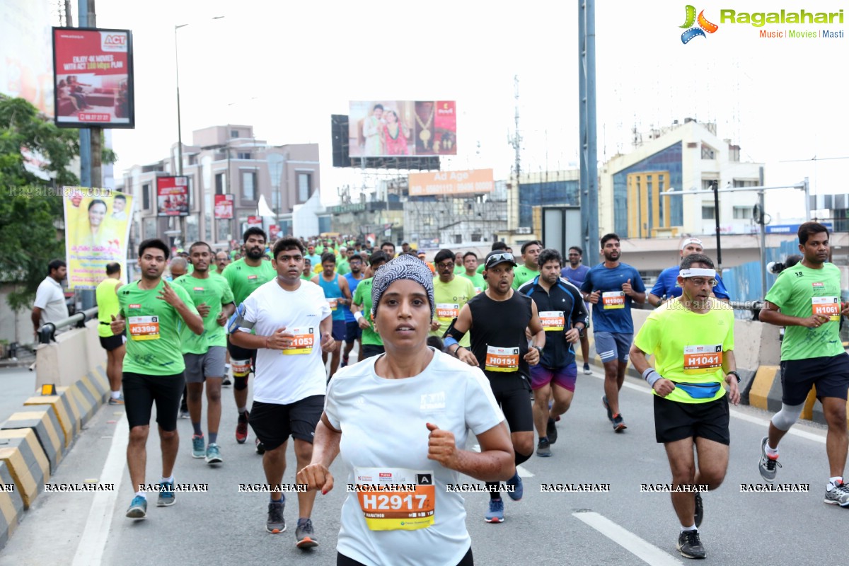 Airtel Hyderabad Marathon 2018 - FM, HM, 10K Run