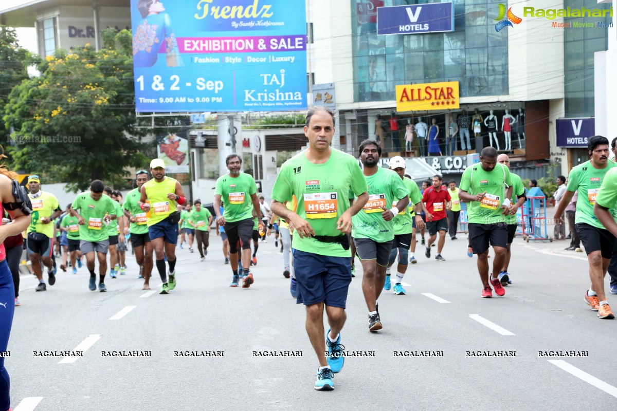 Airtel Hyderabad Marathon 2018 - FM, HM, 10K Run