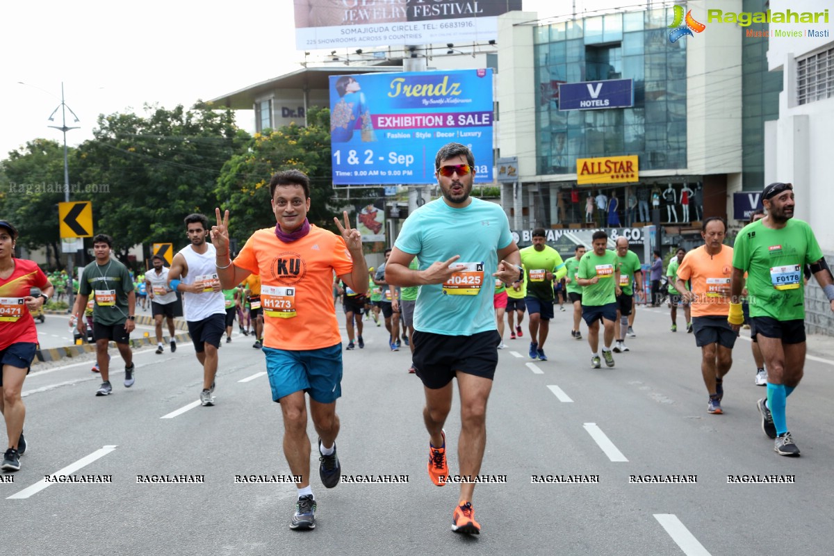 Airtel Hyderabad Marathon 2018 - FM, HM, 10K Run