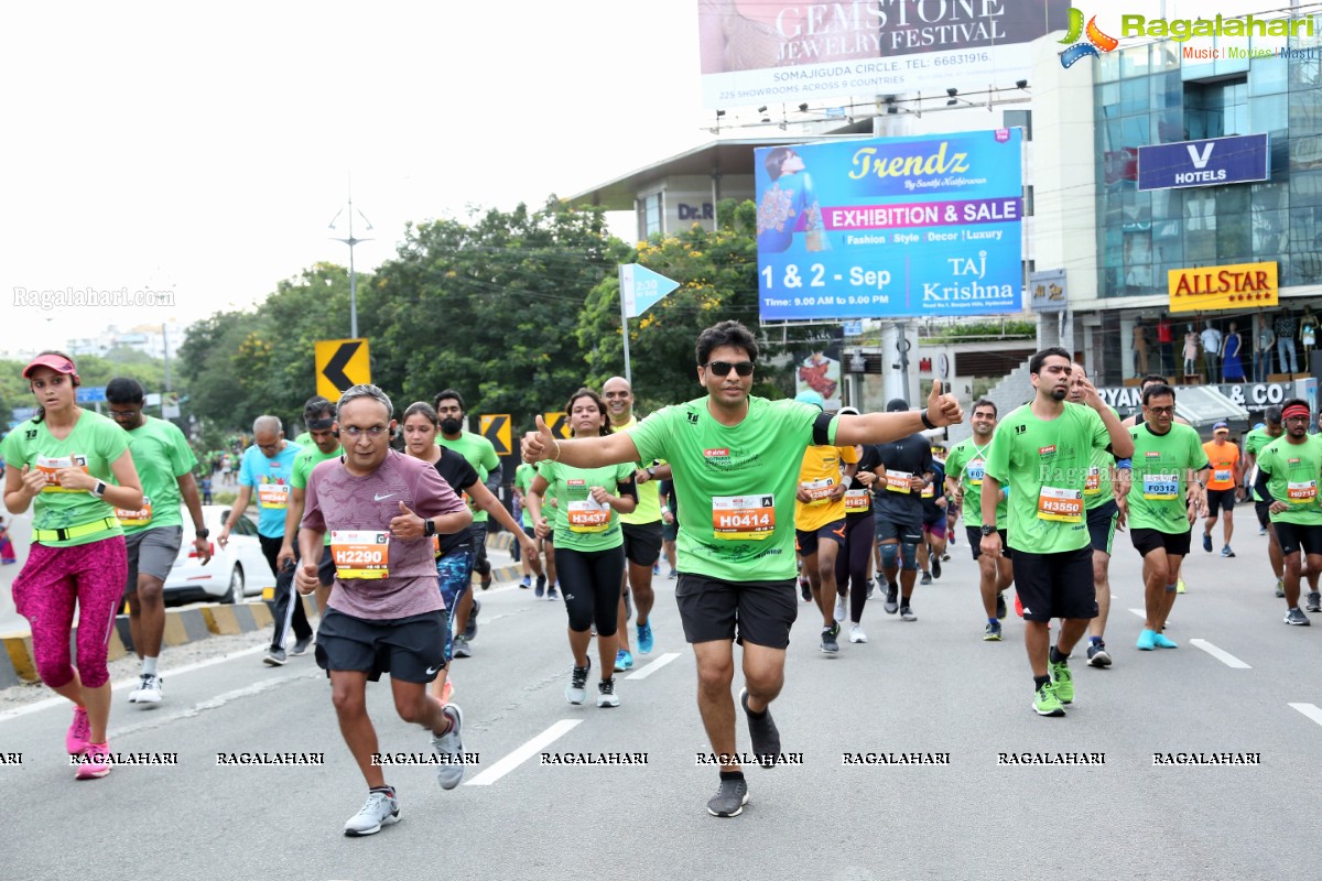 Airtel Hyderabad Marathon 2018 - FM, HM, 10K Run