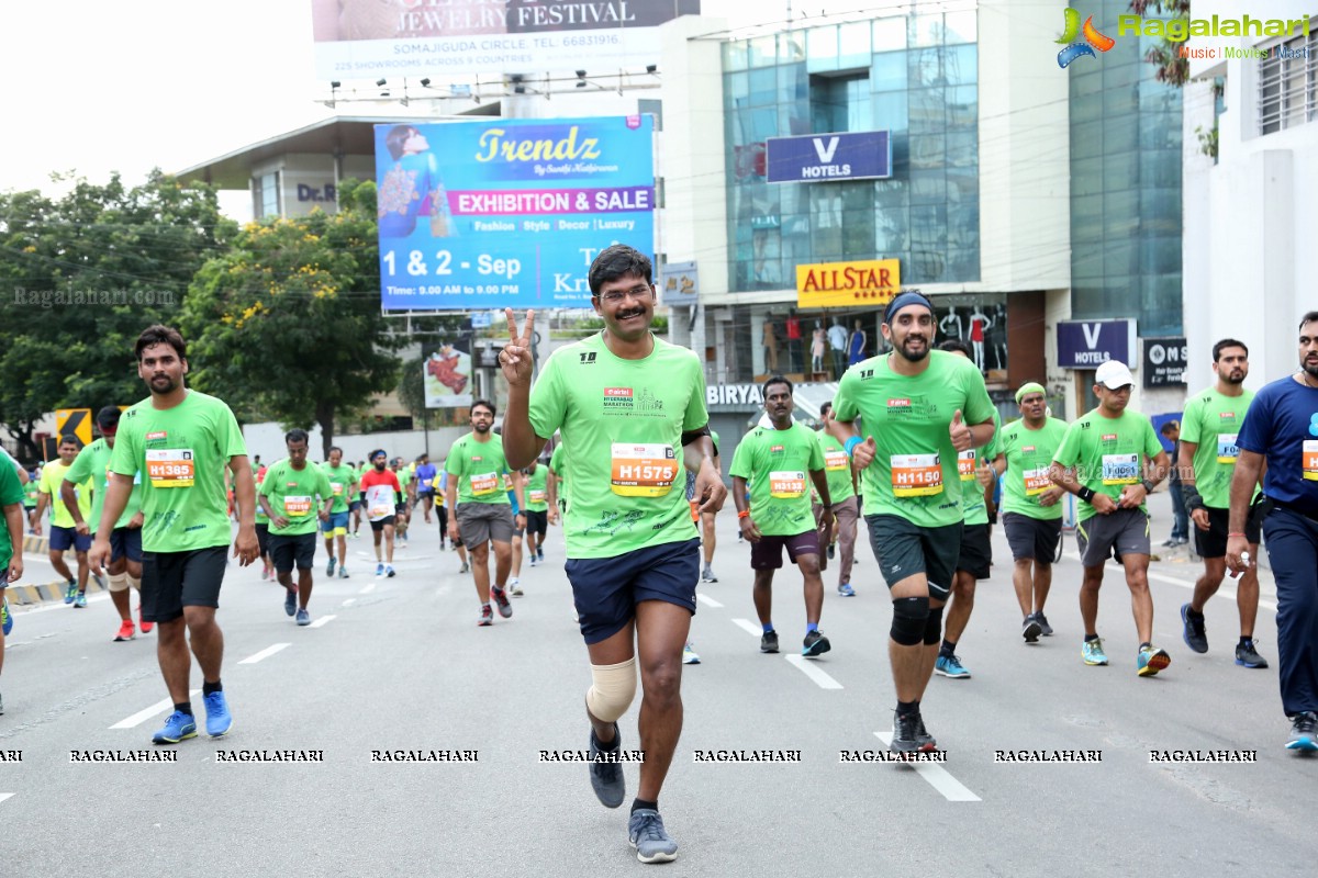 Airtel Hyderabad Marathon 2018 - FM, HM, 10K Run