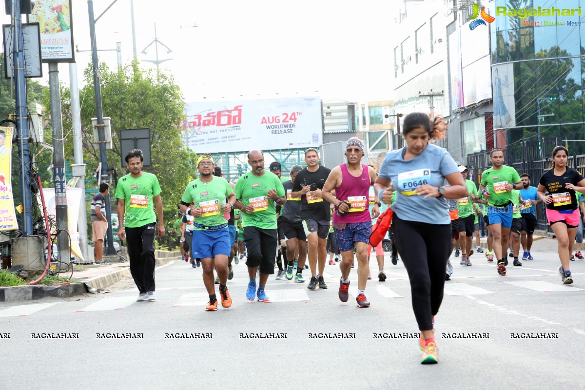 Airtel Hyderabad Marathon 2018 - FM, HM, 10K Run