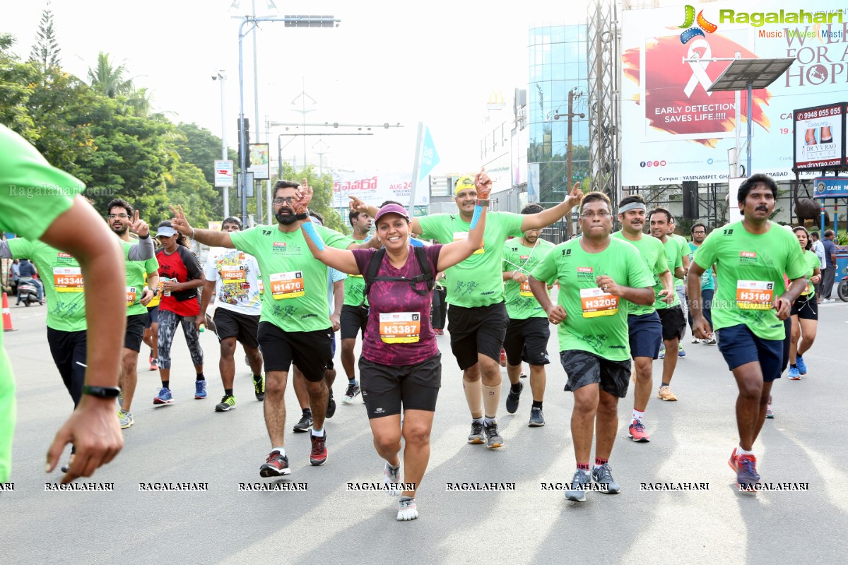 Airtel Hyderabad Marathon 2018 - FM, HM, 10K Run