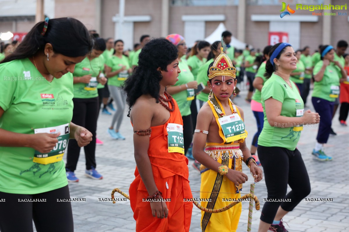 Airtel Hyderabad Marathon 2018 - FM, HM, 10K Run