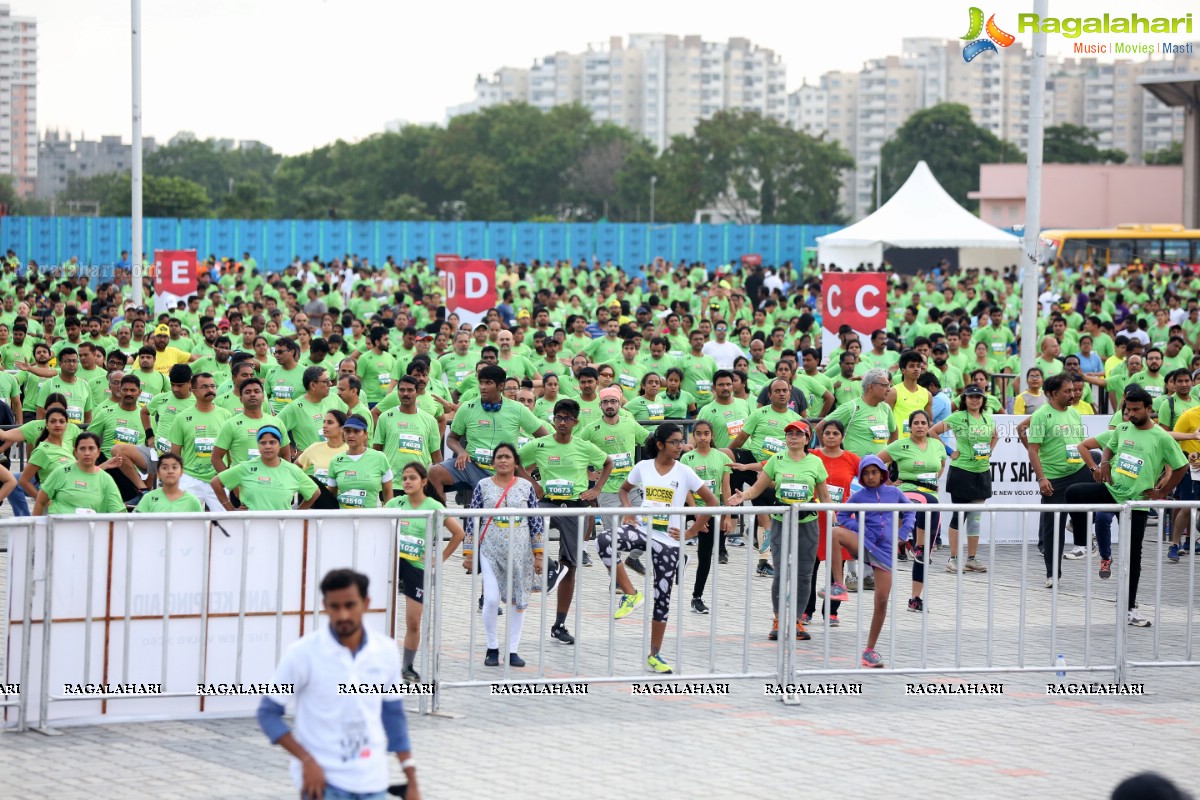 Airtel Hyderabad Marathon 2018 - FM, HM, 10K Run