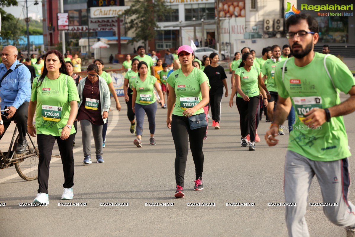 Airtel Hyderabad Marathon 2018 - FM, HM, 10K Run