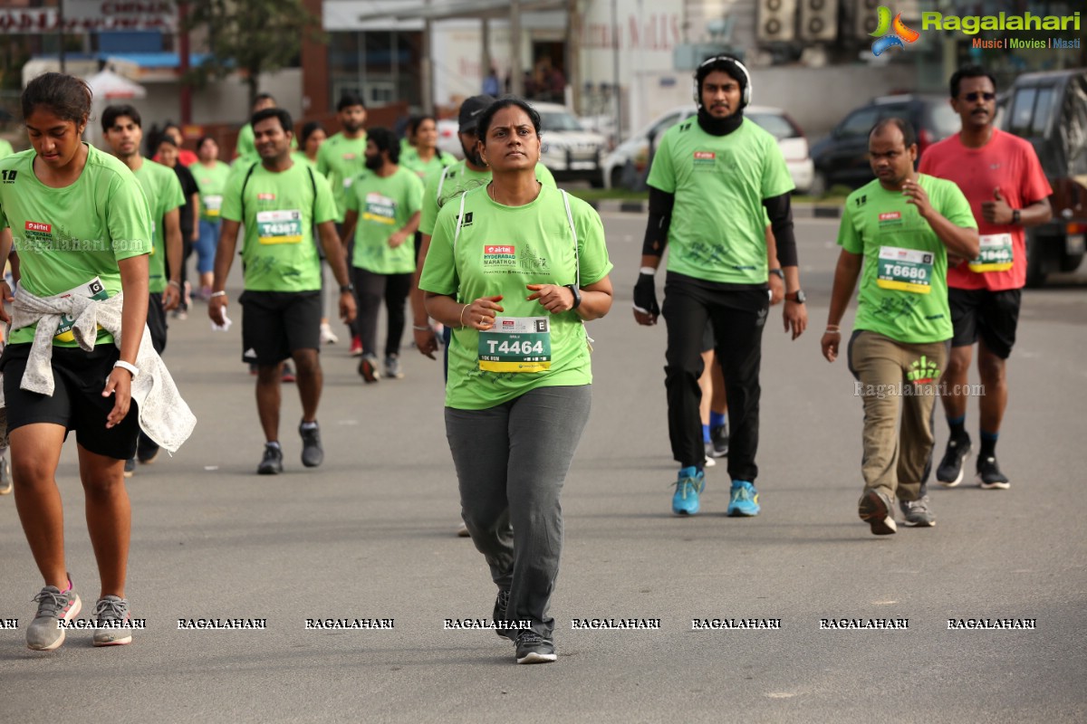 Airtel Hyderabad Marathon 2018 - FM, HM, 10K Run