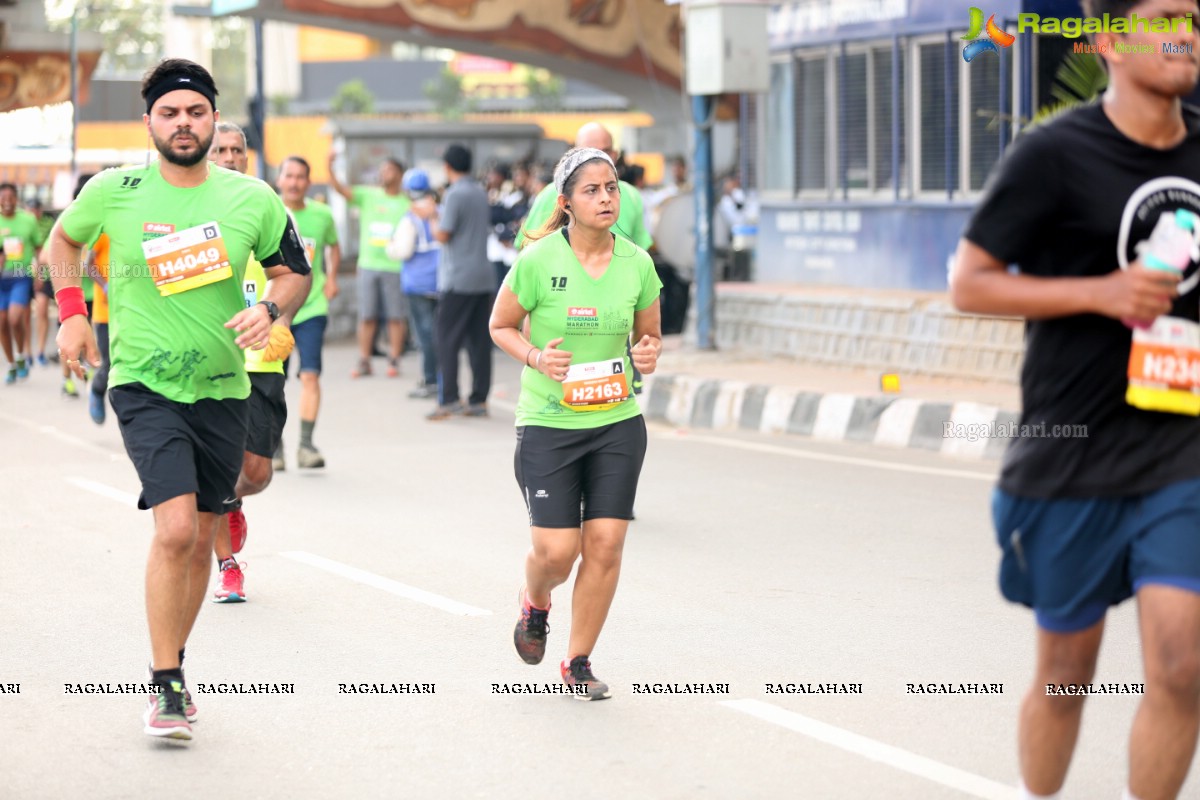 Airtel Hyderabad Marathon 2018 - FM, HM, 10K Run