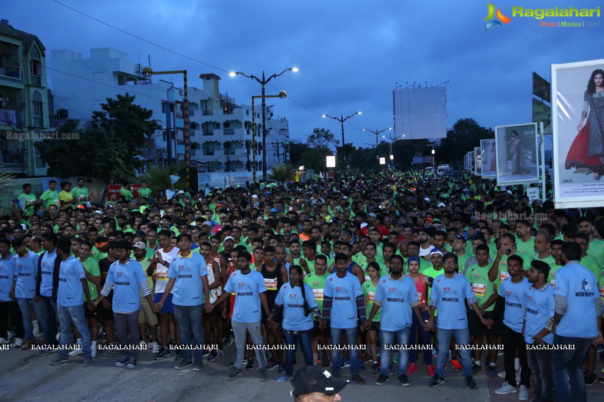 Airtel Hyderabad Marathon 2018 - FM, HM, 10K Run