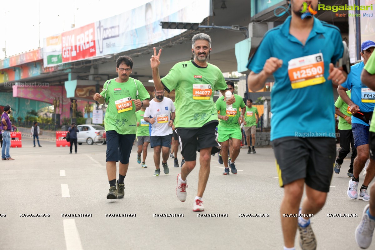 Airtel Hyderabad Marathon 2018 - FM, HM, 10K Run