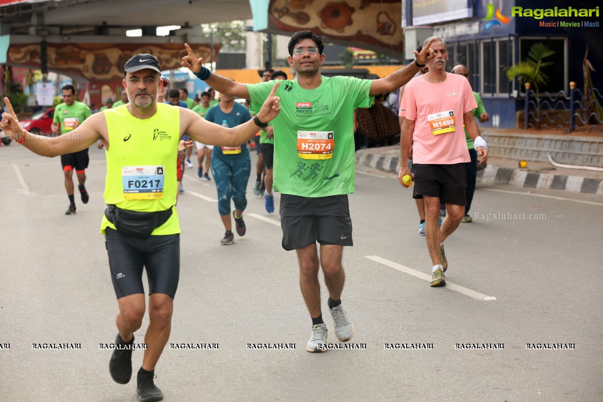 Airtel Hyderabad Marathon 2018 - FM, HM, 10K Run