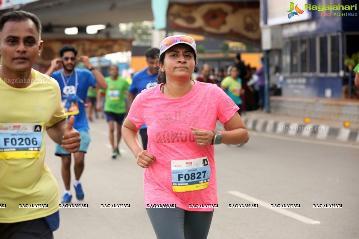 Airtel Hyderabad Marathon 2018 - FM, HM, 10K Run