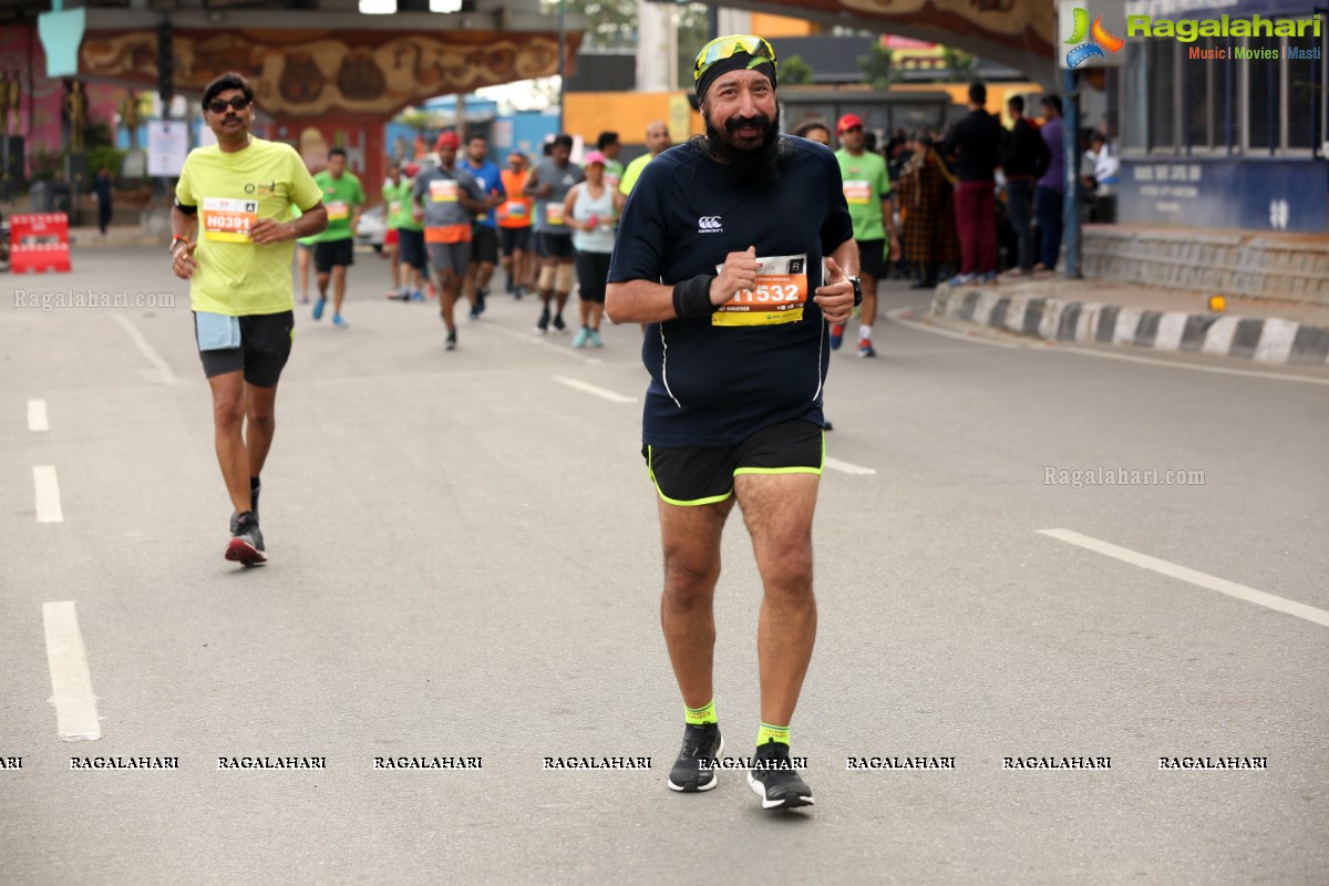 Airtel Hyderabad Marathon 2018 - FM, HM, 10K Run