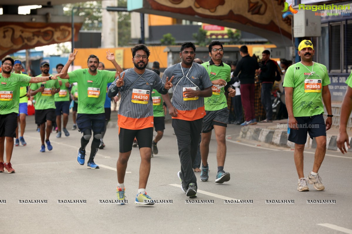 Airtel Hyderabad Marathon 2018 - FM, HM, 10K Run