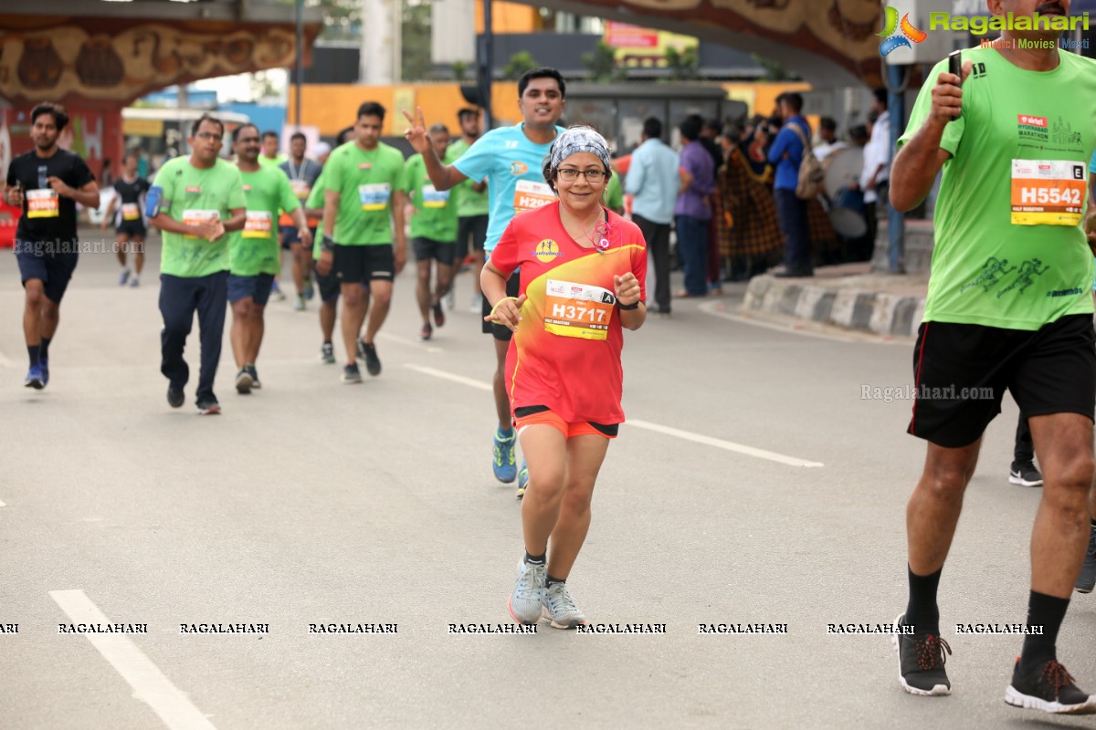 Airtel Hyderabad Marathon 2018 - FM, HM, 10K Run