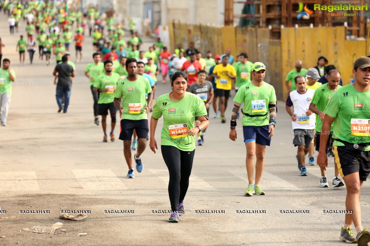 Airtel Hyderabad Marathon 2018 - FM, HM, 10K Run