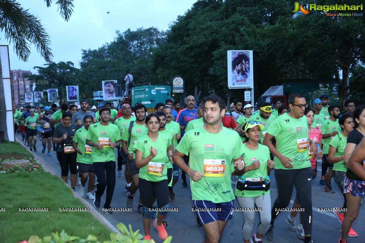 Airtel Hyderabad Marathon 2018 - FM, HM, 10K Run