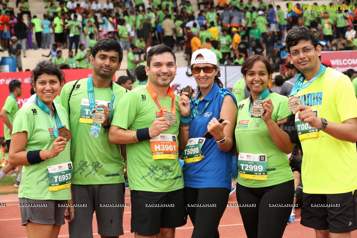 Airtel Hyderabad Marathon 2018 - FM, HM, 10K Run