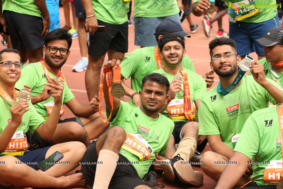 Airtel Hyderabad Marathon 2018 - FM, HM, 10K Run