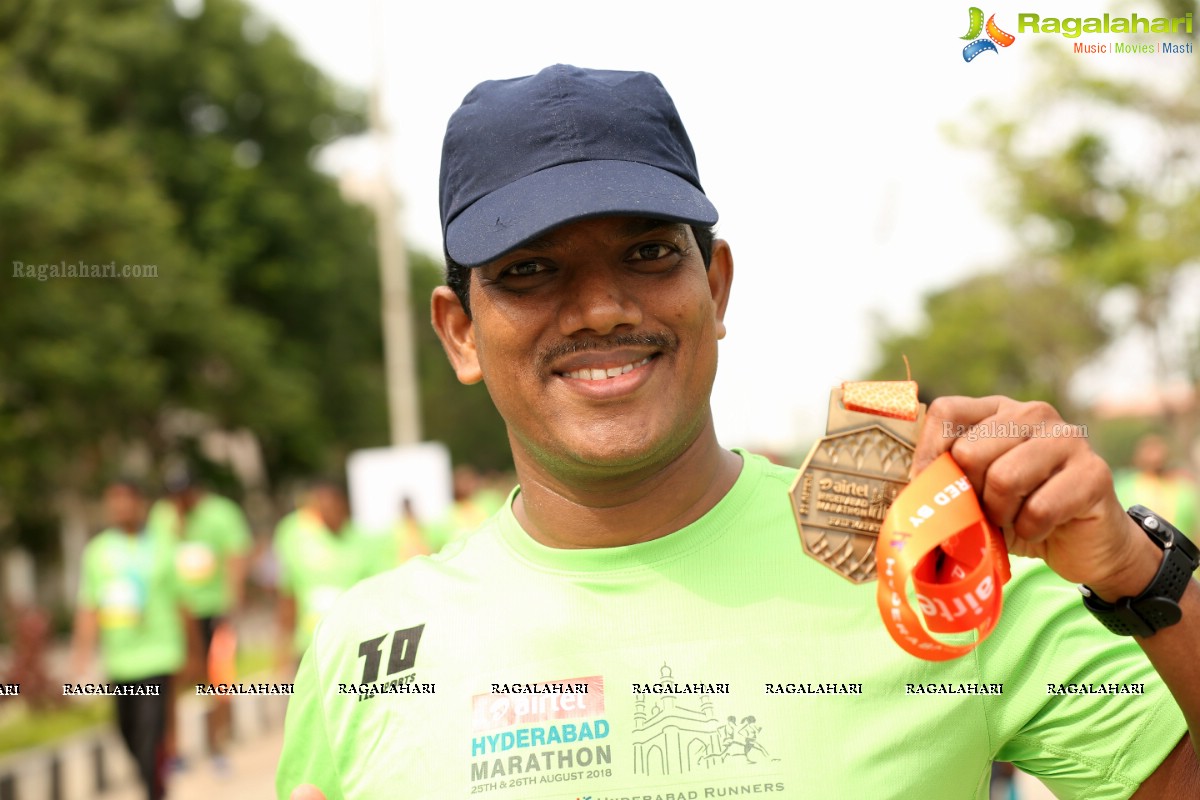 Airtel Hyderabad Marathon 2018 - FM, HM, 10K Run