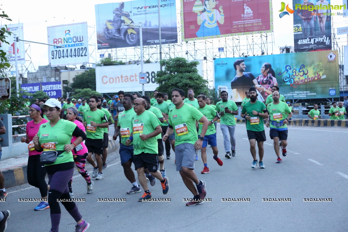 Airtel Hyderabad Marathon 2018 - FM, HM, 10K Run